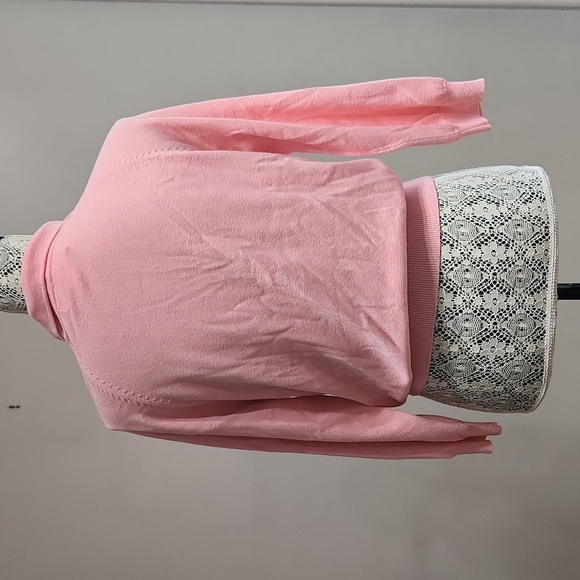 [L->S] CYNTHIA STEFFE Pink Sweater - large but fits small - Picture 4 of 6